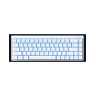 Механична клавиатура MCHOSE - Ace 68 Air, Mount Tai Magnetic Switch GT, RGB, бяла