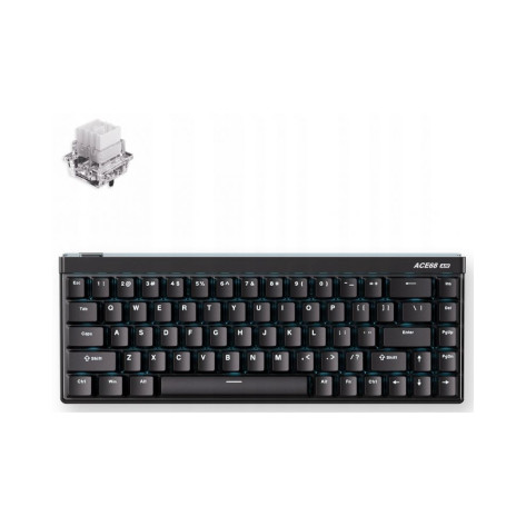 Механична клавиатура MCHOSE - Ace 68 Air, Mount Tai Magnetic Switch GT, RGB, черна