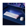 Механична клавиатура MCHOSE - Ace 68, Ice Blue Magnetic Switch, RGB, бяла