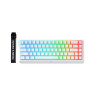 Механична клавиатура MCHOSE - Ace 68, Ice Rhino Magnetic Switch, RGB, бяла
