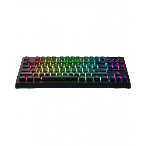 Механична клавиатура Razer - BlackWidow V4 Tenkeyless HyperSpeed, безжична, Tactile, RGB, черен