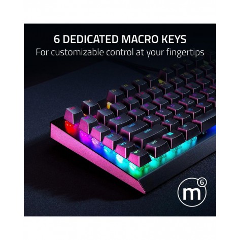 Механична клавиатура Razer - BlackWidow V4 X, Green, RGB, черна