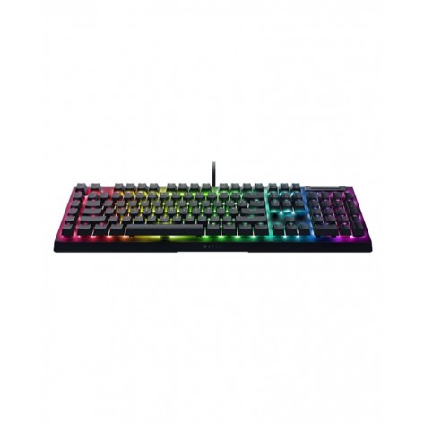 Механична клавиатура Razer - BlackWidow V4 X, Yellow, RGB, черна