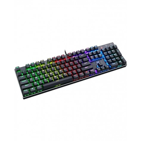 Механична клавиатура Redragon - Devarajas K556, Brown, RGB, черна