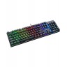 Механична клавиатура Redragon - Devarajas K556, Brown, RGB, черна