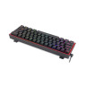 Механична клавиатура Redragon - Fizz K617-RGB, Red, RGB, черна