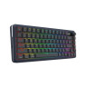 Механична клавиатура Redragon - Flekact Pro K708-RGB-PRO, безжична, RGB, черна