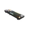 Механична клавиатура Redragon - Kumara K552LGY, Outemu Red, RGB, черна/сива