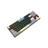 Механична клавиатура Redragon - Kumara K552LGY, Outemu Red, RGB, черна/сива