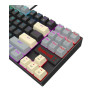 Механична клавиатура Redragon - Kumara K552LGY, Outemu Red, RGB, черна/сива