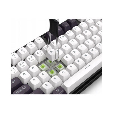Механична клавиатура Redragon - Wyvern K761WB-RGB-PRO, безжична, Manbo Linear Switch, RGB, черна
