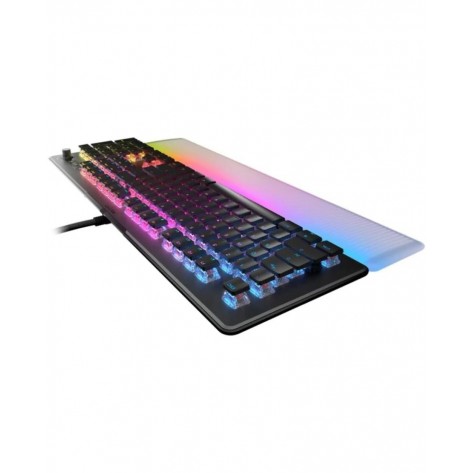 Механична клавиатура ROCCAT - Vulcan II Max, TITAN II Optical Brown, RGB, черна