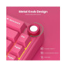 Механична клавиатура Royal Kludge - R65 Berry Red, Cream Switch, RGB, Berry Red