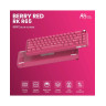 Механична клавиатура Royal Kludge - R65 Berry Red, Cream Switch, RGB, Berry Red