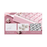 Механична клавиатура Royal Kludge - R75 Pink Melody, Cream Switch, RGB, розова