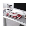 Механична клавиатура Royal Kludge - RK M87 Famicom, безжична, Cream Switch, RGB, Famicom