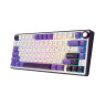 Механична клавиатура Royal Kludge – R75, K Silver, RGB, Blackberry Mousse