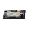 Механична клавиатура Royal Kludge – RK L75, безжична, Cream, RGB, Black