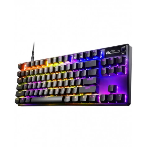 Механична клавиатура SteelSeries - Apex Pro TKL Gen 3, OmniPoint, RGB, черна