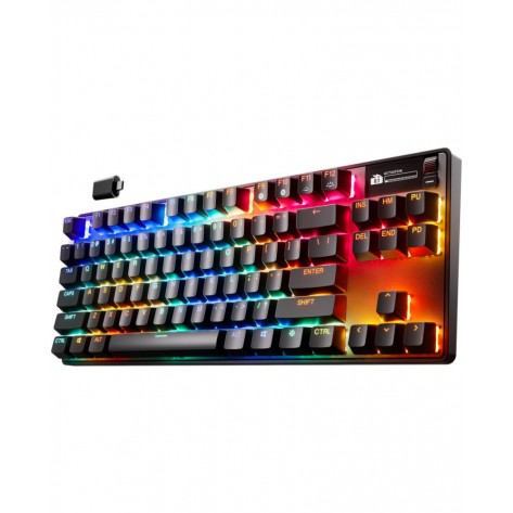 Механична клавиатура SteelSeries - Apex Pro TKL Gen 3, безжична, OmniPoint, RGB, черна