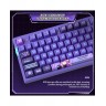 Механична клавиатура VGN - V87 Pro Athena, безжична, Linear, RGB, лилава
