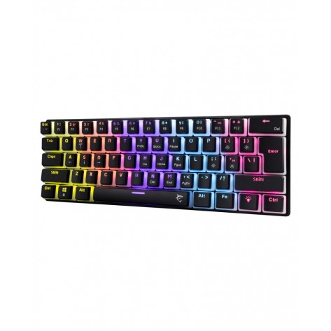 Механична клавиатура White Shark - Ashiko 2 GK2022, Red Switch, RGB, черна