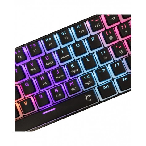 Механична клавиатура White Shark - Ashiko 2 GK2022, Red Switch, RGB, черна