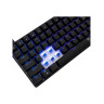 Механична клавиатура White Shark - Hamachi, 75%, YUSYA Blue Switches, RGB, черна