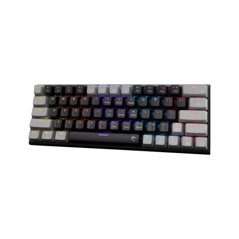 Механична клавиатура White Shark - Wakizashi 2, Red Switch, RGB, сива/черна