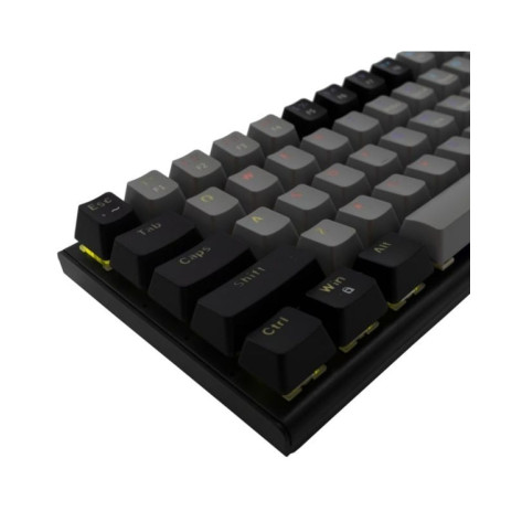 Механична клавиатура White Shark - Wakizashi 2, Red Switch, RGB, сива/черна