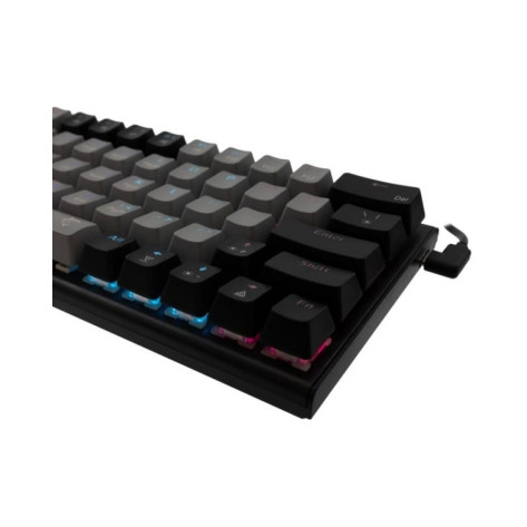 Механична клавиатура White Shark - Wakizashi 2, Red Switch, RGB, сива/черна