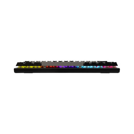 Механична клавиатура White Shark - Wakizashi-2, Red switch, RGB, черна/сива