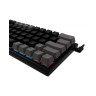 Механична клавиатура White Shark - Wakizashi-2, Red switch, RGB, черна/сива