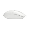 Мишка A4Tech - Fstyler FG12S, оптична, безжична, бяла