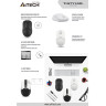 Мишка A4Tech - Fstyler FG12S, оптична, безжична, бяла