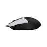 Мишка A4Tech - FSTYLER FM12S Panda, оптична, бяла/черна