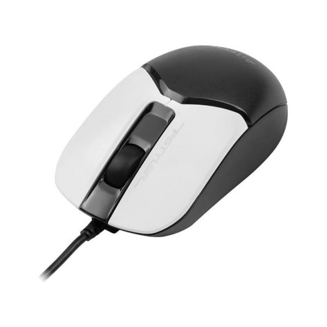 Мишка A4Tech - FSTYLER FM12S Panda, оптична, бяла/черна
