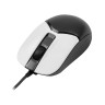 Мишка A4Tech - FSTYLER FM12S Panda, оптична, бяла/черна