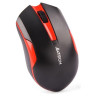 Мишка A4Tech - V-Track G3-200N, оптична, безжична, черна/червена
