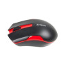 Мишка A4Tech - V-Track G3-200N, оптична, безжична, черна/червена