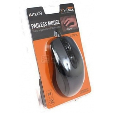 Мишка A4Tech - V-Track N-708X, оптична, черна