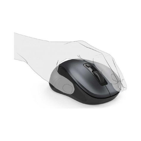 Мишка Hama - Canosa V2, оптична, безжична, сива/черна