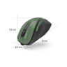 Мишка Hama - MW-500 Recharge, оптична, безжична, черна/зелена