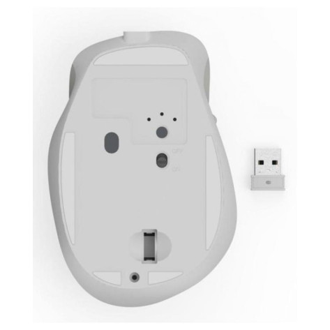 Мишка Hama - WM-500 Recharge, оптична, безжична, бяла