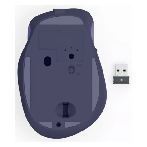 Мишка Hama - WM-500 Recharge, оптична, безжична, лилава
