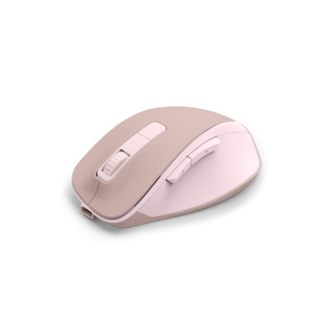 Мишка Hama - WM-500 Recharge, оптична, безжична, розова