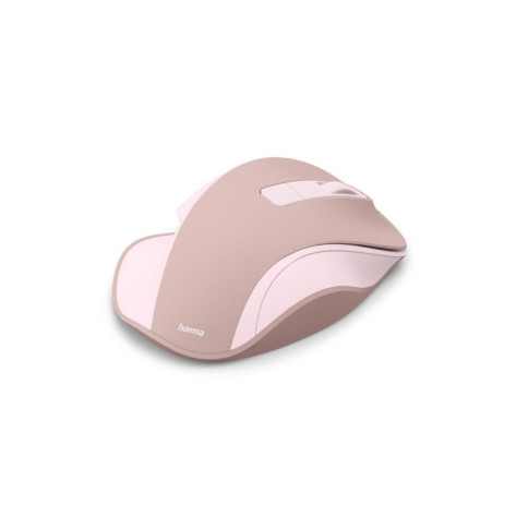 Мишка Hama - WM-500 Recharge, оптична, безжична, розова