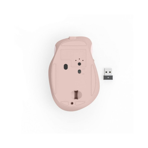 Мишка Hama - WM-500 Recharge, оптична, безжична, розова