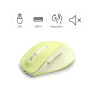 Мишка Hama - WM-500 Recharge, оптична, безжична, зелена