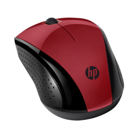 Мишка HP – 220, оптична, безжична, червена